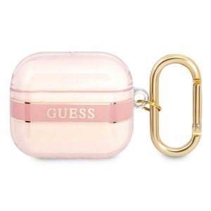 Guess AirPods 3 cover pink/pink Strap Collection