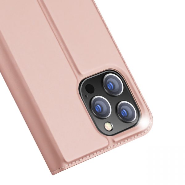 Dux Ducis Skin Pro holster cover flip cover for iPhone 14 Pro Max pink