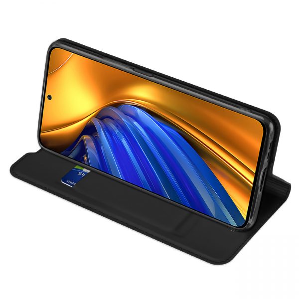 Dux Ducis Skin Pro Holster Cover Flip Cover for Xiaomi Poco F4 5G black