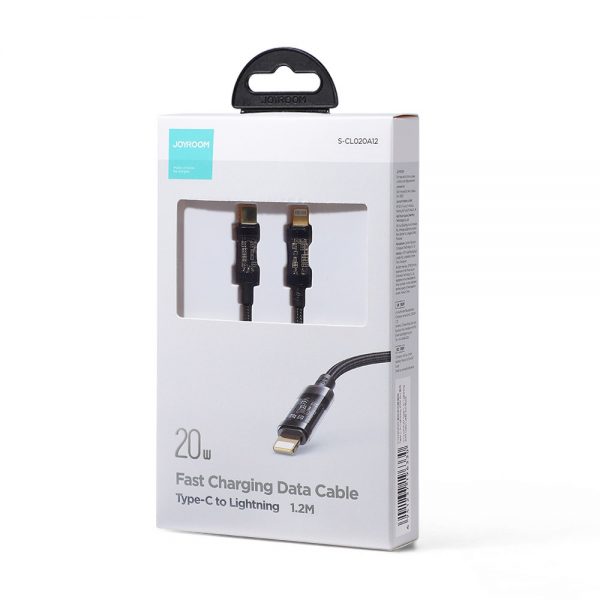 Joyroom S-CL020A12 Lightning / USB-C PD cable 20W 1.2m - black