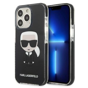 Karl Lagerfeld iPhone 13 Pro / 13 6.1" hårdfodral svart / svart Iconik Karl