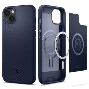 Spigen MAG ARMOR IPHONE 14 PLUS MARINBLÅ