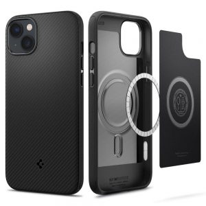 Spigen MAG ARMOR IPHONE 14 PLUS MATSVART