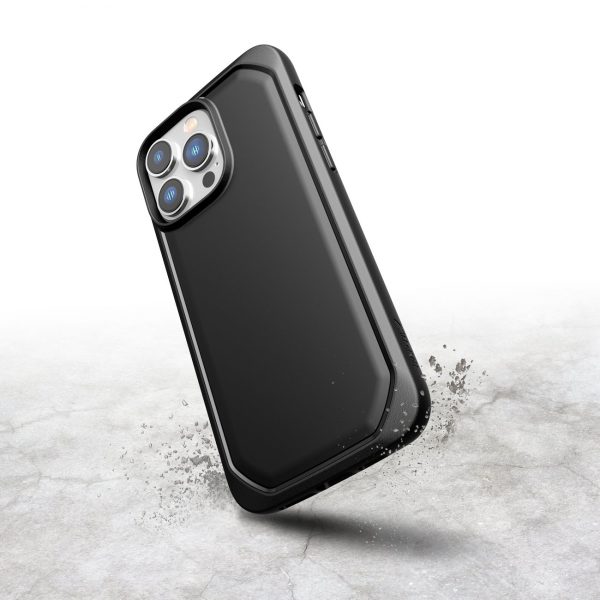 Raptic X-Doria Slim Case iPhone 14 Pro Max back cover black