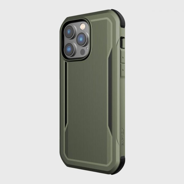 Raptic X-Doria Fort Case iPhone 14 Pro Max with MagSafe armored cover green