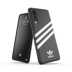 Adidas ELLER Formgjuten PU FW19 Huawei P30 svart och vit / svart vit 35978