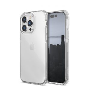 Raptic Clear Case iPhone 14 Pro bepansrat genomskinligt skal