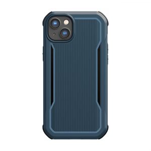 Raptic Fort Case iPhone 14 Plus med MagSafe pansarblått skal