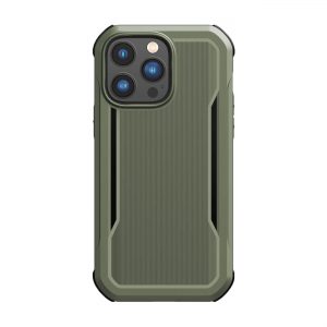 Raptic Fort Case iPhone 14 Pro med MagSafe pansarskal grön