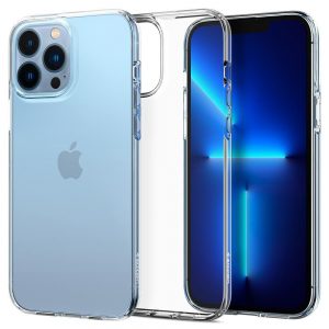 Spigen Liquid Crystal fodral för iPhone 13 Pro tunt gelfodral genomskinligt