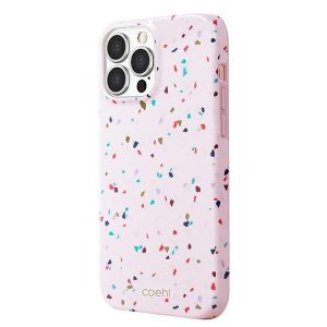 Uniq fodral Coehl Terrazzo iPhone 13 Pro Max 6,7" rosa / rouge rosa