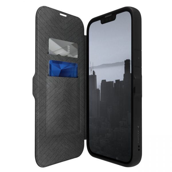 Raptic X-Doria Urban Folio Case iPhone 14 Plus flip cover black