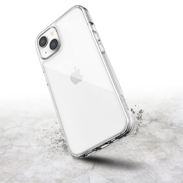 Raptic X-Doria Clearvue Case iPhone 14 Plus back cover clear