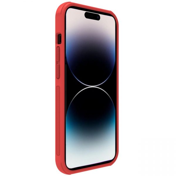 Nillkin Super Frosted Shield Pro case for iPhone 14 Pro Max, back cover, red