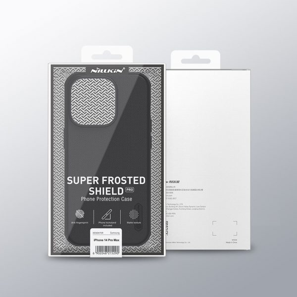 Nillkin Super Frosted Shield Pro case for iPhone 14 Pro Max, back cover, red