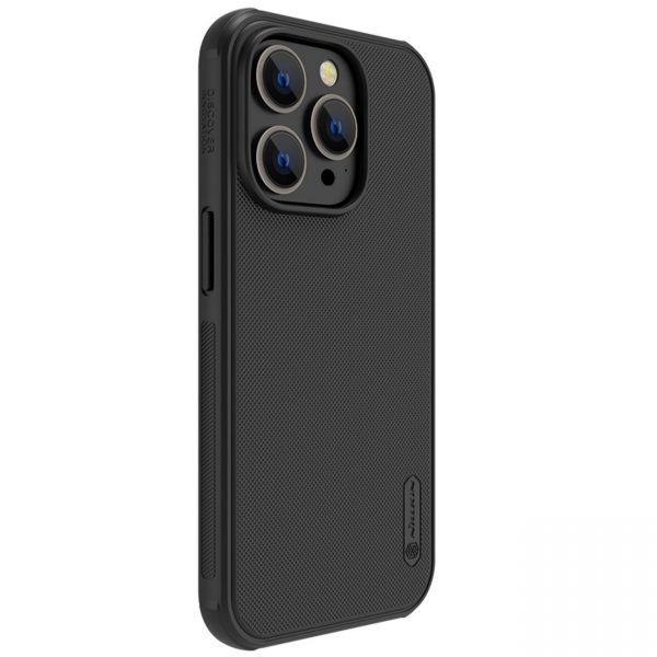 Nillkin Super Frosted Shield Pro Magnetic Case for iPhone 14 Pro Max with MagSafe magnetic black