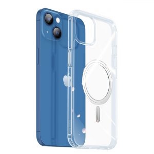 Dux Ducis Clin magnetic case for iPhone 14 Plus compatible with MagSafe transparent