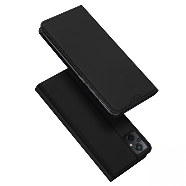 Dux Ducis Skin Pro case Xiaomi Poco M5 wallet holster cover with flip black