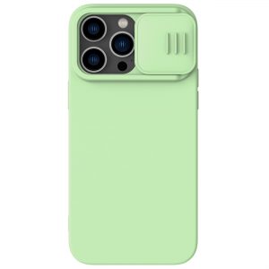 Nillkin CamShield Silky silicone case iPhone 14 Pro 6.1 2022 Mint Green