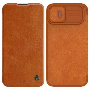 Nillkin Qin Pro Leather Case iPhone 14 6.1 2022 Brown