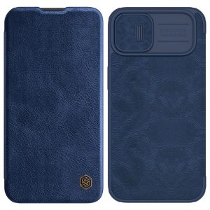 Nillkin Qin Pro Leather Case iPhone 14 Plus 6.7 2022 Blue