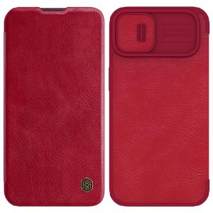 Nillkin Qin Pro Leather Case iPhone 14 Plus 6.7 2022 Red