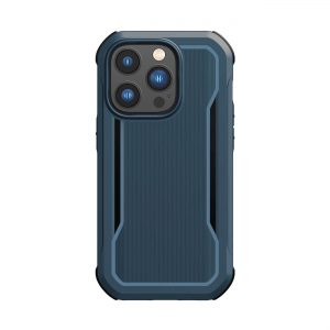 Raptic X-Doria Fort Case iPhone 14 Pro with MagSafe armored blue cover