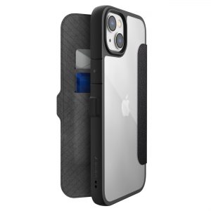 Raptic X-Doria Urban Folio Case iPhone 14 Plus flip cover black