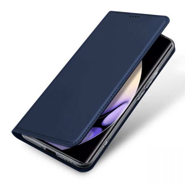 Dux Ducis Skin Pro case for Realme 10 Pro+ flip cover card wallet stand blue