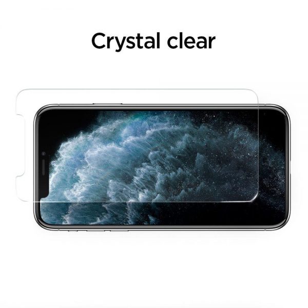 Spigen ALM Glas.tR Slim tempered glass for iPhone 11 / XR - 2 pcs.