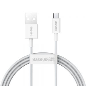 Baseus Superior cable USB – micro USB fast charging cable 2A 1m white