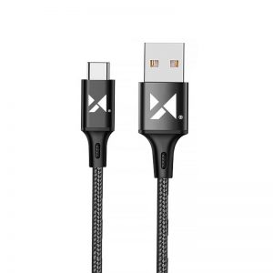 Cable USB – USB Type C 2,4A 1m black