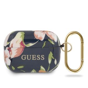 Guess AirPods Pro cover niebieski/blue N.3 Flower Collection