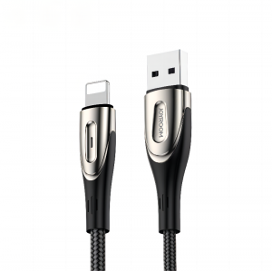 Joyroom Sharp Series Fast Charging Cable USB-A – Lightning 3A 1.2m Black