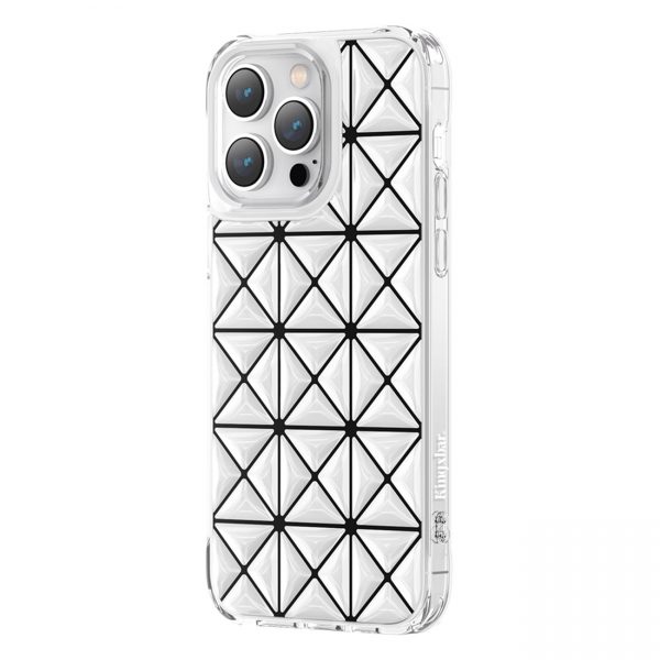 Kingxbar Miya Series case for iPhone 14 back cover white