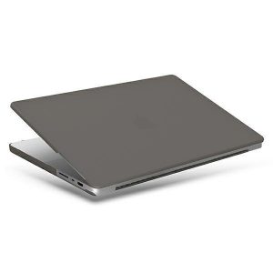 UNIQ etui Claro MacBook Pro 16″  przezroczysty szary/smoke matt grey