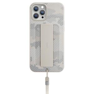 UNIQ etui Heldro iPhone 12 Pro Max 6,7″ beżowy moro/ivory camo Antimicrobial