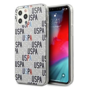 US Polo iPhone 12/12 Pro 6,1″ biały/white Logo Mania Collection