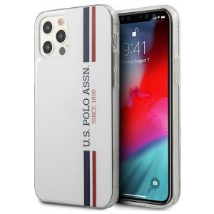 US Polo iPhone 12/12 Pro 6,1″ biały/white Tricolor Collection