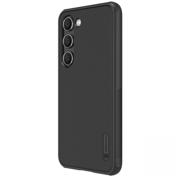 Nillkin Super Frosted Shield Pro case for Samsung Galaxy S23+ armored cover + phone stand black