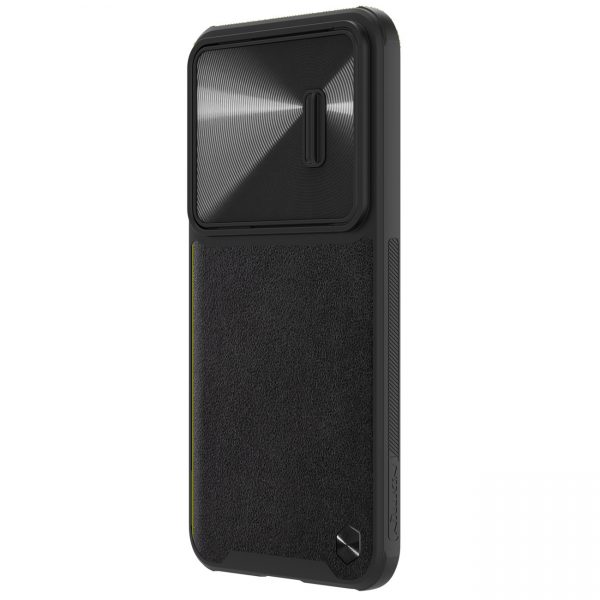 Nillkin CamShield Leather S Case for Samsung Galaxy S23 case with camera cover black