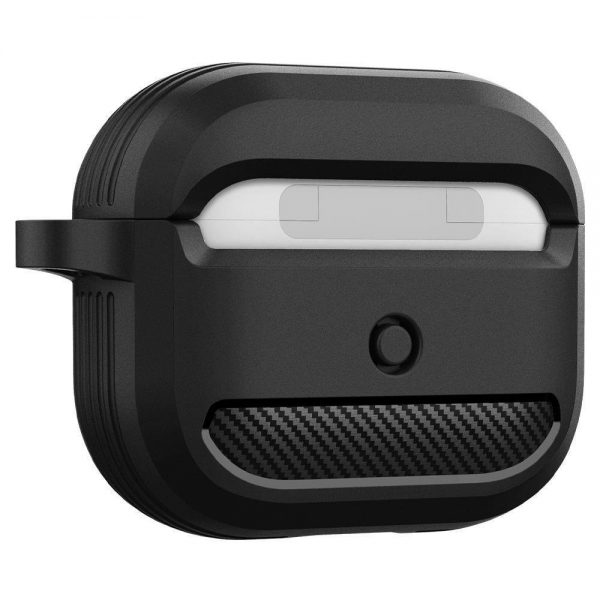 Spigen Rugged Armor Case for Apple AirPods 3 - Matte Black