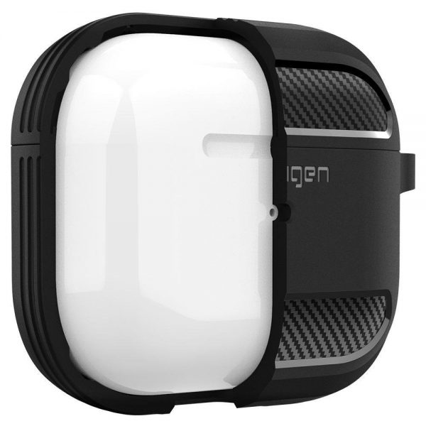 Spigen Rugged Armor Case for Apple AirPods 3 - Matte Black