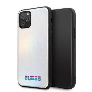 Guess iPhone 11 Pro silver/silver hard case Iridescent