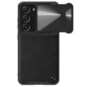 Nillkin CamShield Leather S Case for Samsung Galaxy S23 cover with camera cover black