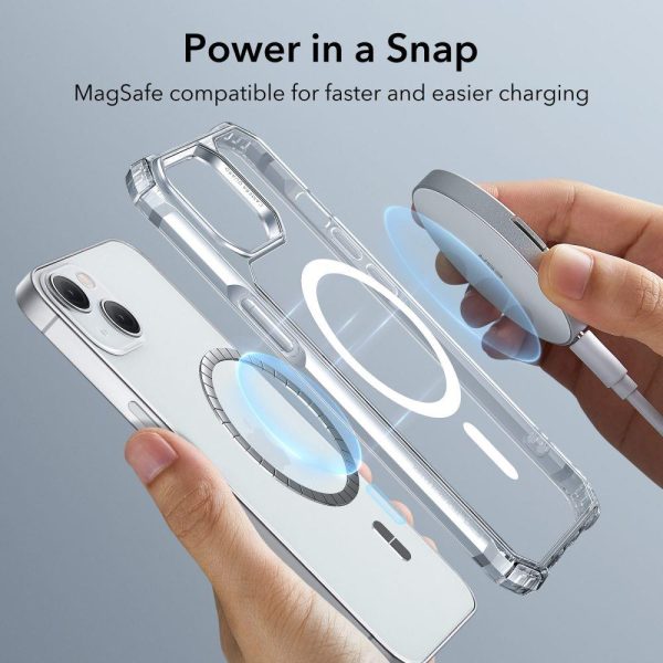 ESR Air Armor Halolock Case with MagSafe for iPhone 14 Plus - Clear