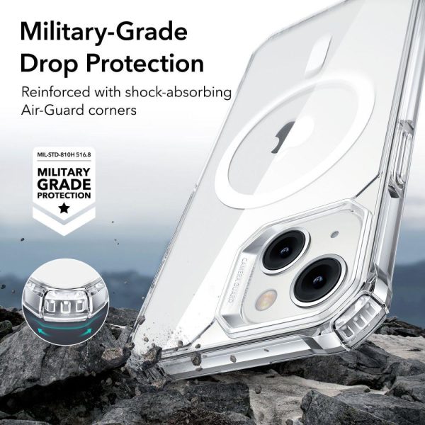 ESR Air Armor Halolock Case with MagSafe for iPhone 14 Plus - Clear