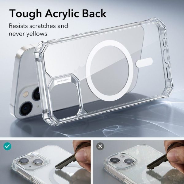 ESR Air Armor Halolock Case with MagSafe for iPhone 14 Plus - Clear