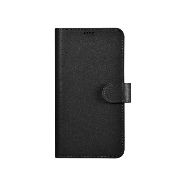 ICarer Wallet Case for Samsung Galaxy S23+ leather case wallet black