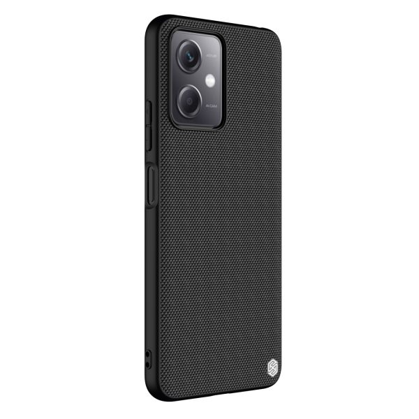 Nillkin Textured Case for Xiaomi Redmi Note 12 5G / Poco X5 5G Reinforced Nylon Cover Black